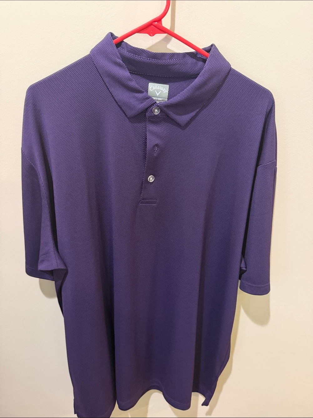 Callaway Men's Deep Purple Golf Polo